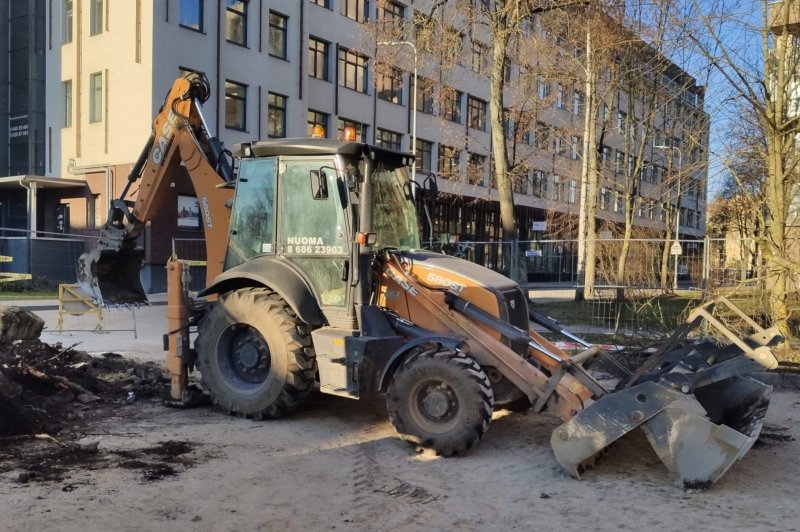 ekskavatoriaus nuoma smėlis namai