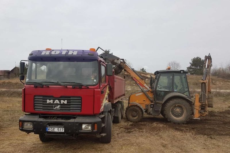 savivarčių nuoma žvyras smėlis skalda